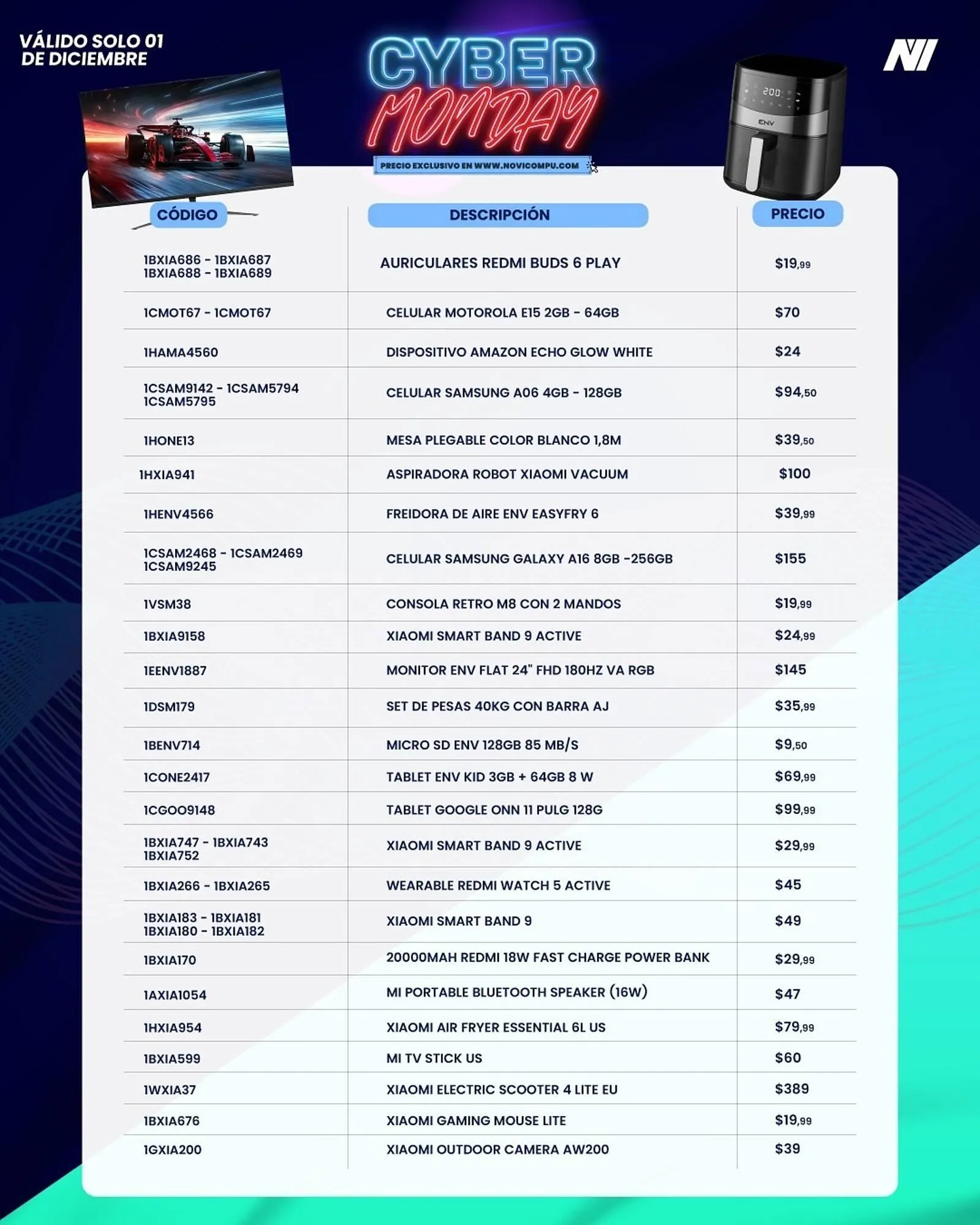 Catálogo Novicompu - 1