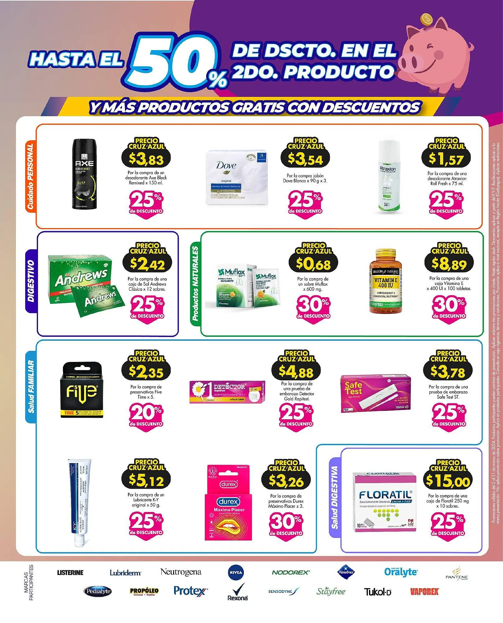 Catalogo de Catálogo Farmacias Cruz Azul 1 de marzo al 31 de marzo 2024 - Pag 23