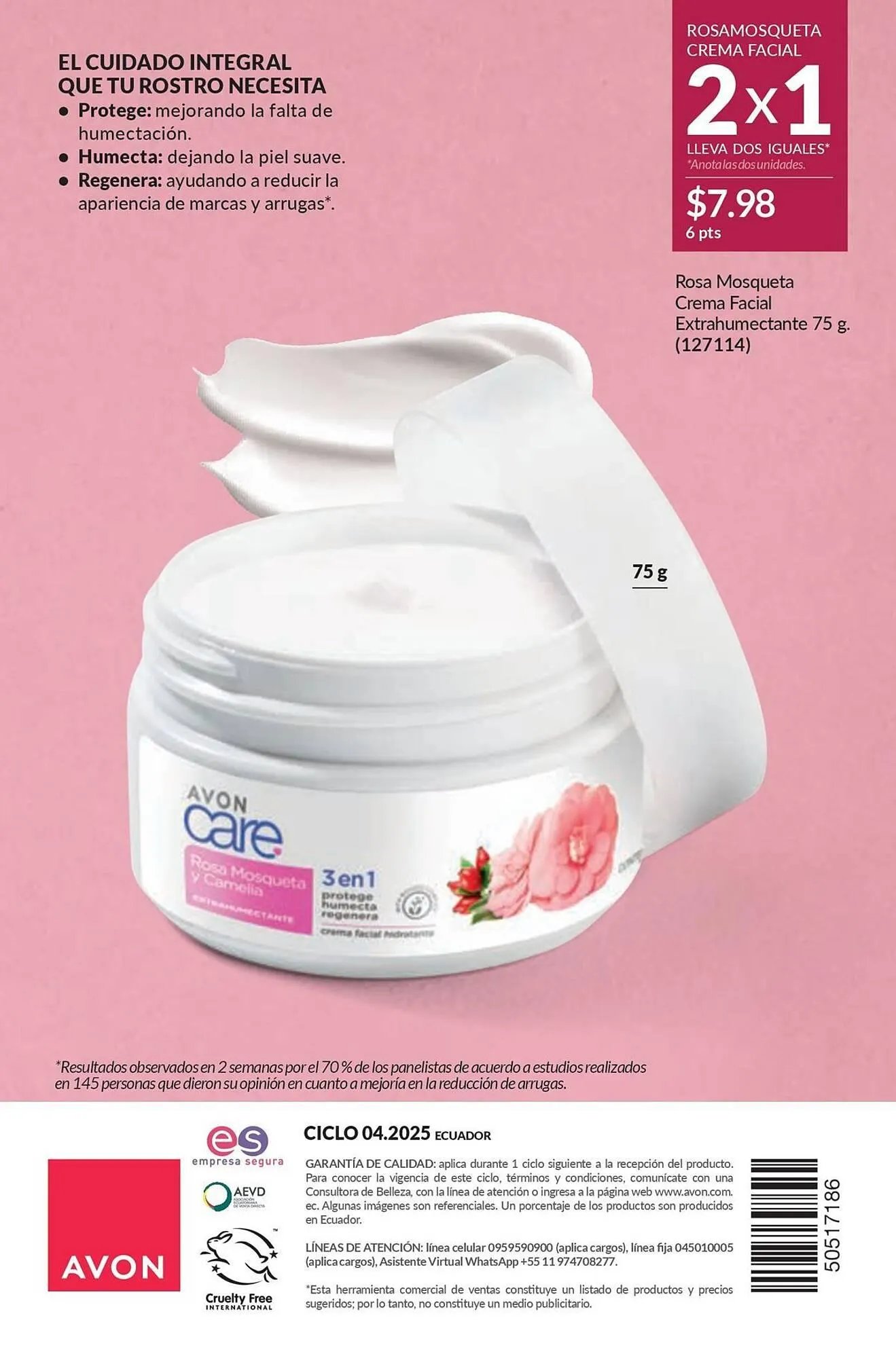 Catalogo de Catálogo AVON 18 de febrero al 31 de marzo 2025 - Pag 182
