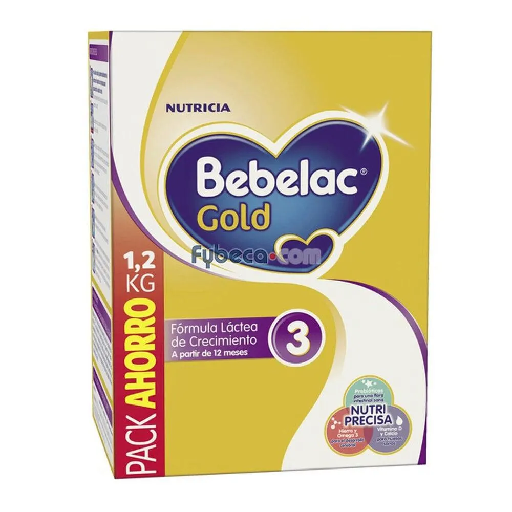 Fórmula Lactea Gold 3 1200 G Tarro Unidad