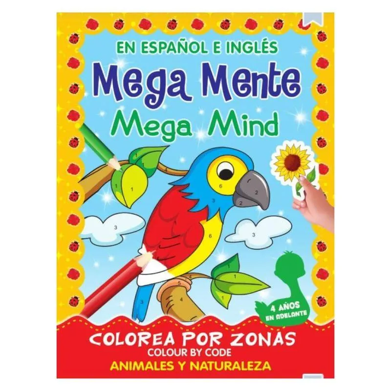 Libro de Actividades Mega Mente Español e Inglés