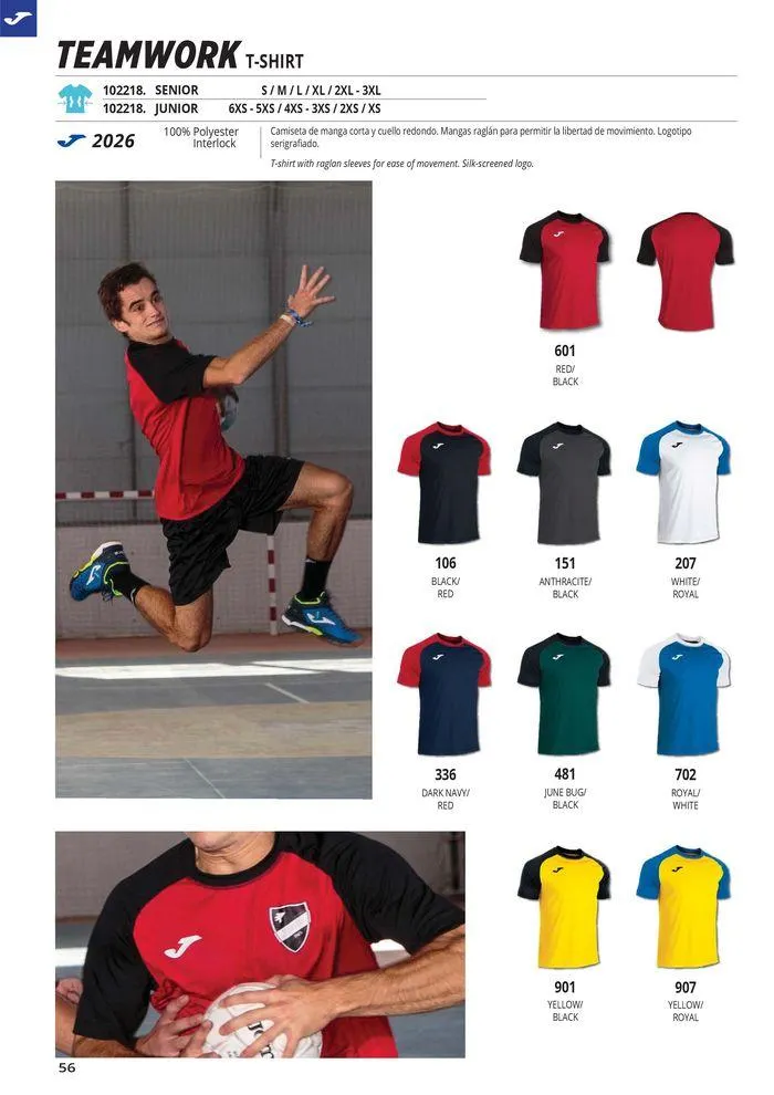 Catalogo de Teamwear Collection 2024  8 de mayo al 31 de diciembre 2024 - Pag 56