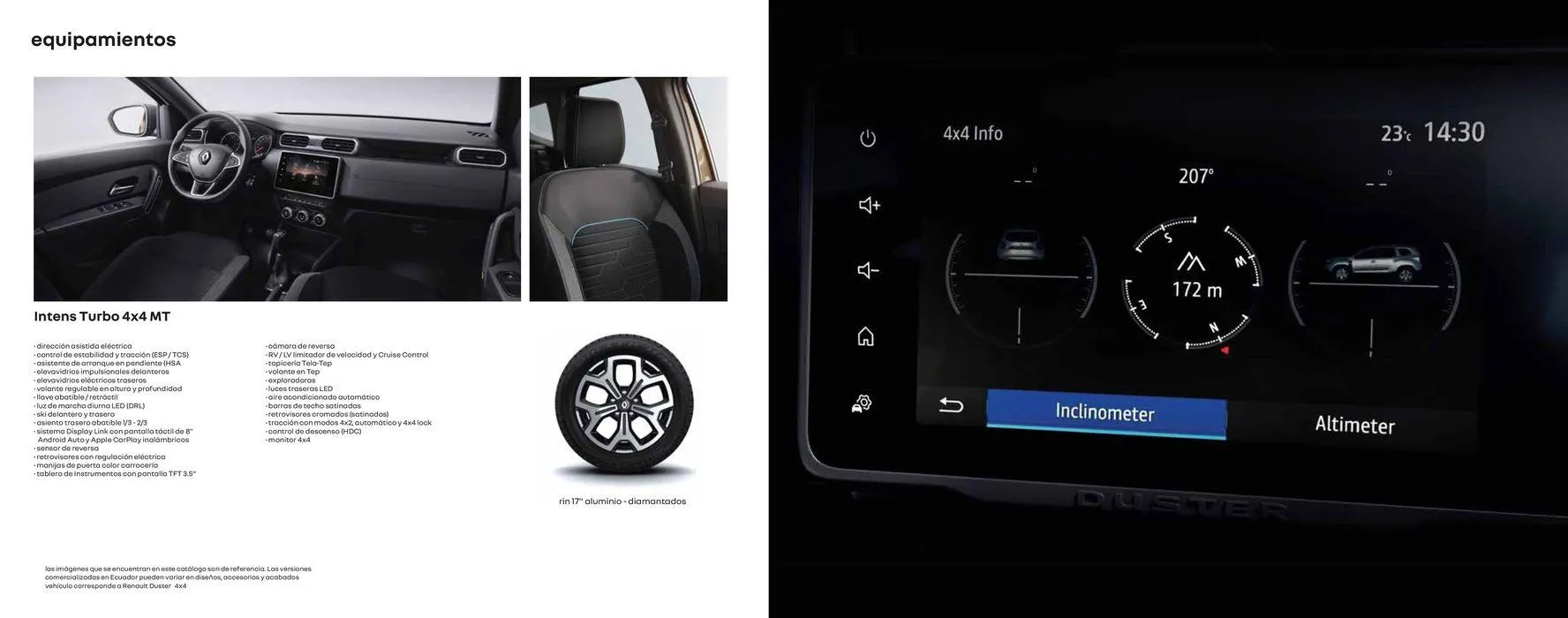 Catalogo de Renault DUSTER Outsider 4x4 3 de octubre al 31 de diciembre 2024 - Pag 11