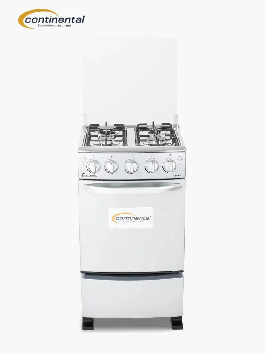 Cocina a Gas Continental Virginia | 4 Quemadores