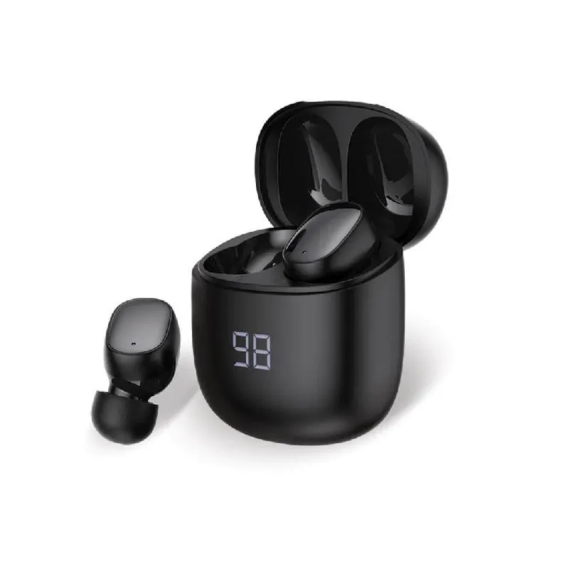 Audífono - Tipo Airpods - Argón - Arg-Hs-5066bk Negro