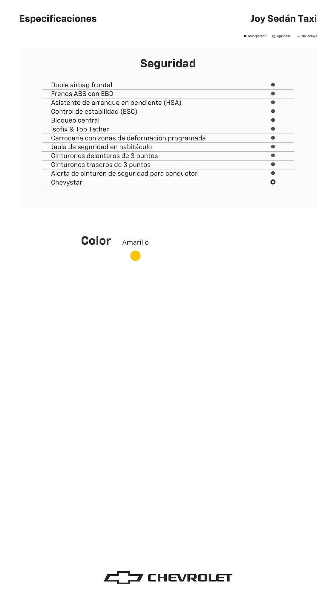 Catalogo de Catálogo Chevrolet 31 de octubre al 30 de junio 2025 - Pag 4