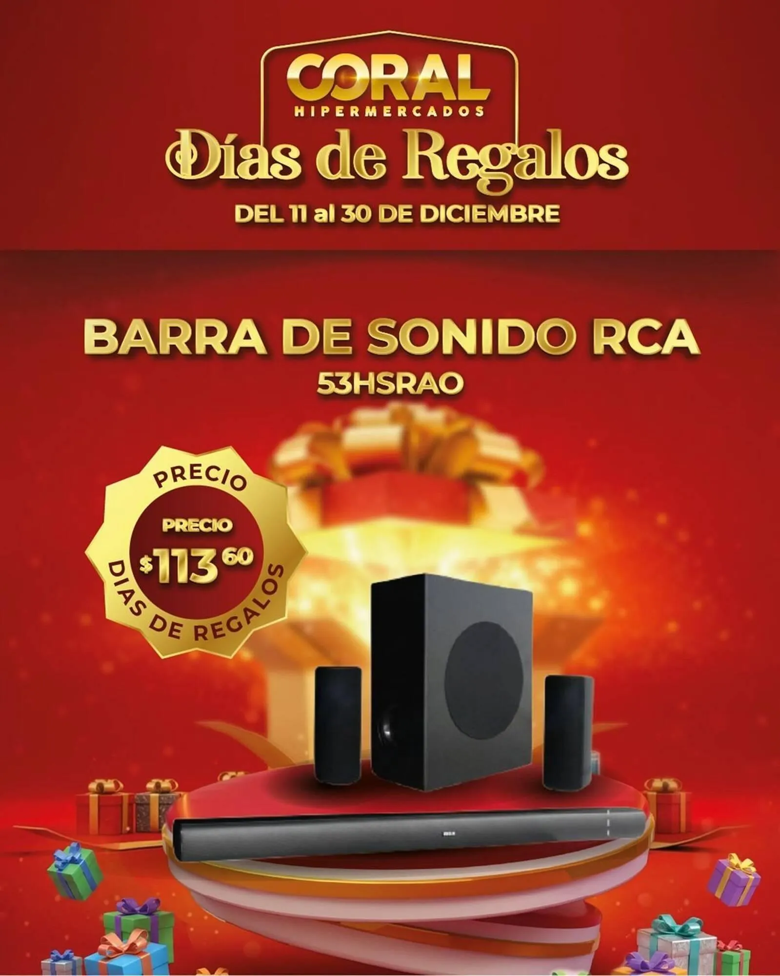 Catalogo de Catálogo Coral Hipermercados 11 de diciembre al 30 de diciembre 2025 - Pag 1