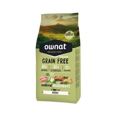 OWNAT GATO ADULTO GRAIN FREE PAVO Y POLLO
