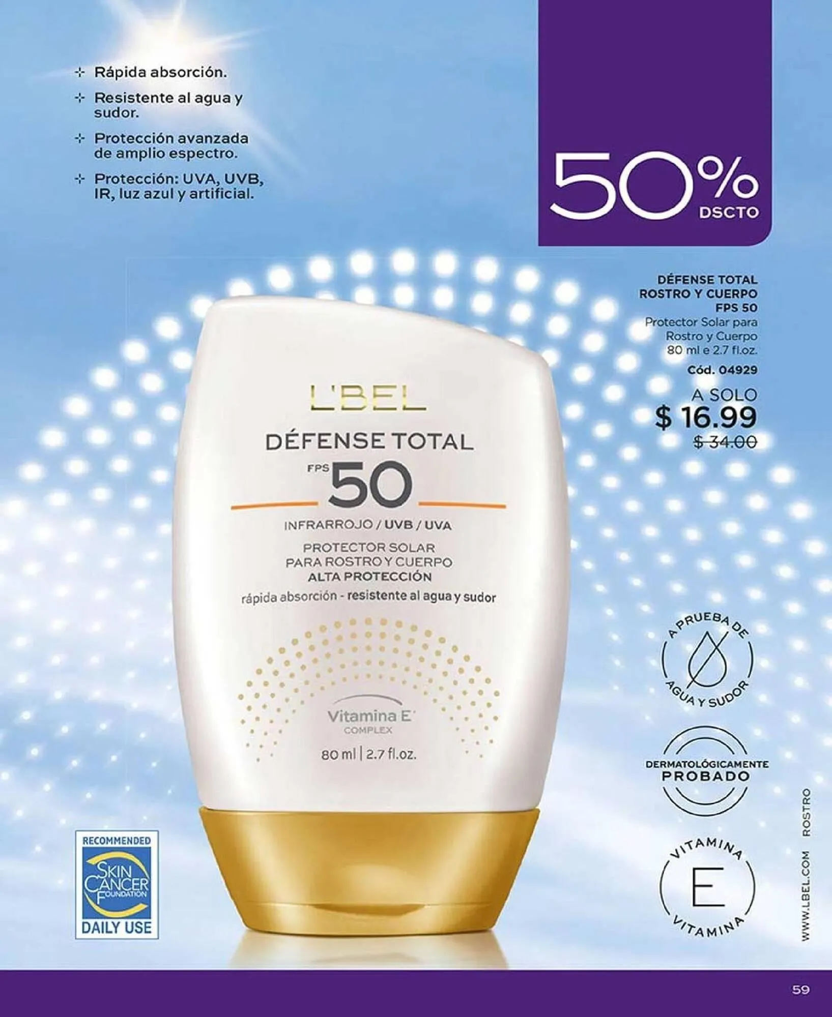 Catalogo de Catálogo L'bel 3 de enero al 28 de febrero 2025 - Pag 54