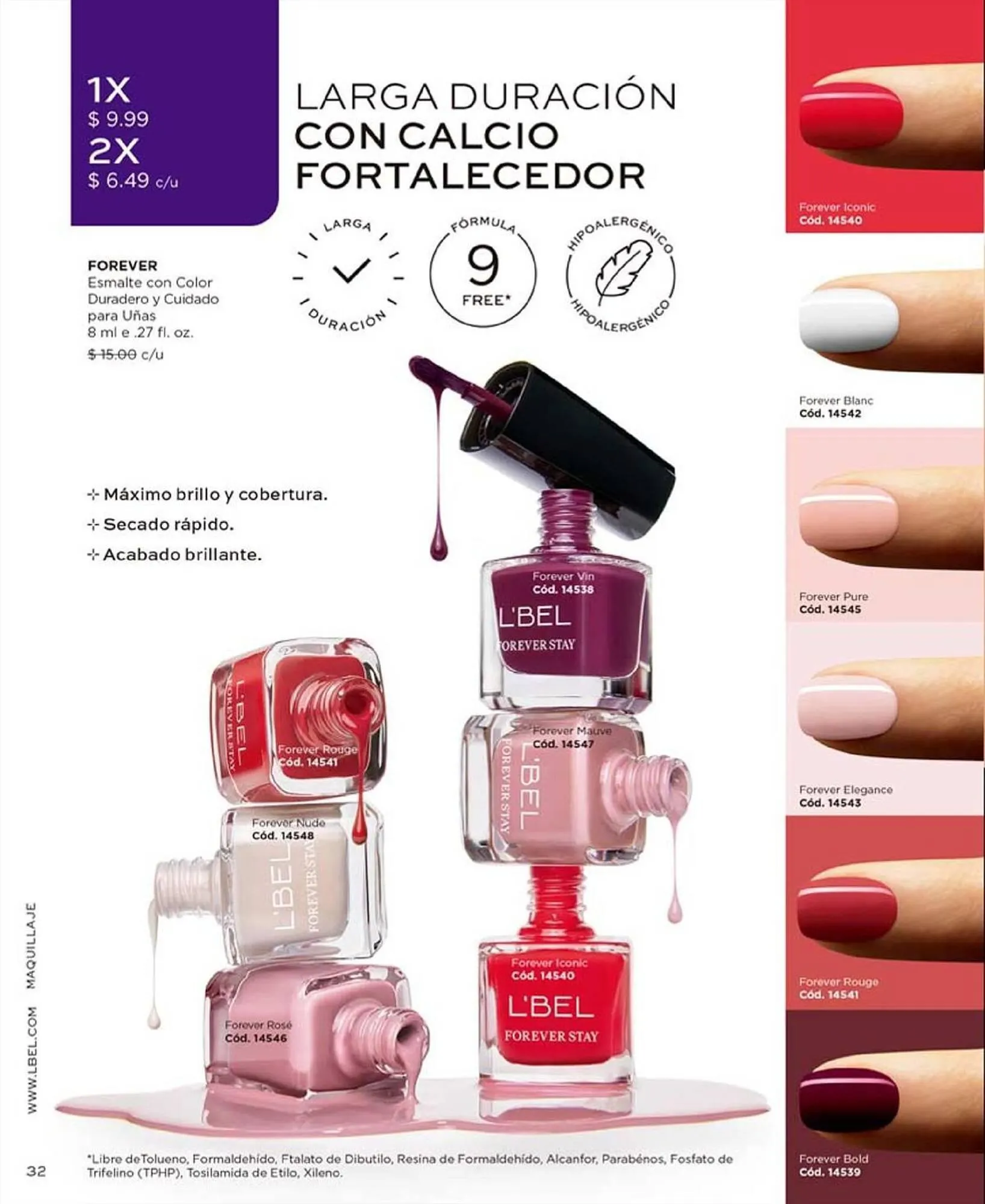 Catalogo de Catálogo L'bel 13 de septiembre al 29 de octubre 2023 - Pag 32