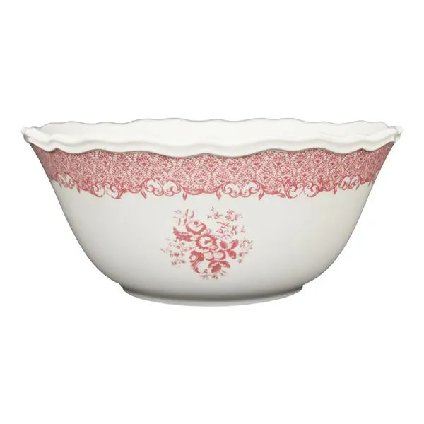 Bowl Ensaladera Grandma Rojo 24 cm