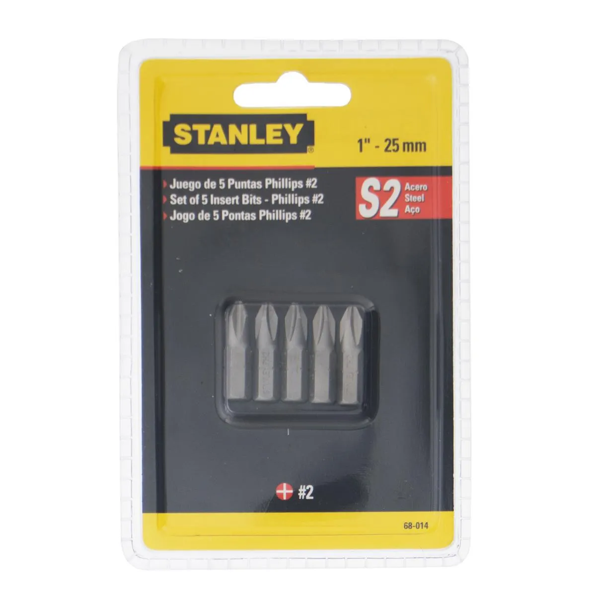 Juego de Puntas Phillips Stanley 1 - 25mm 