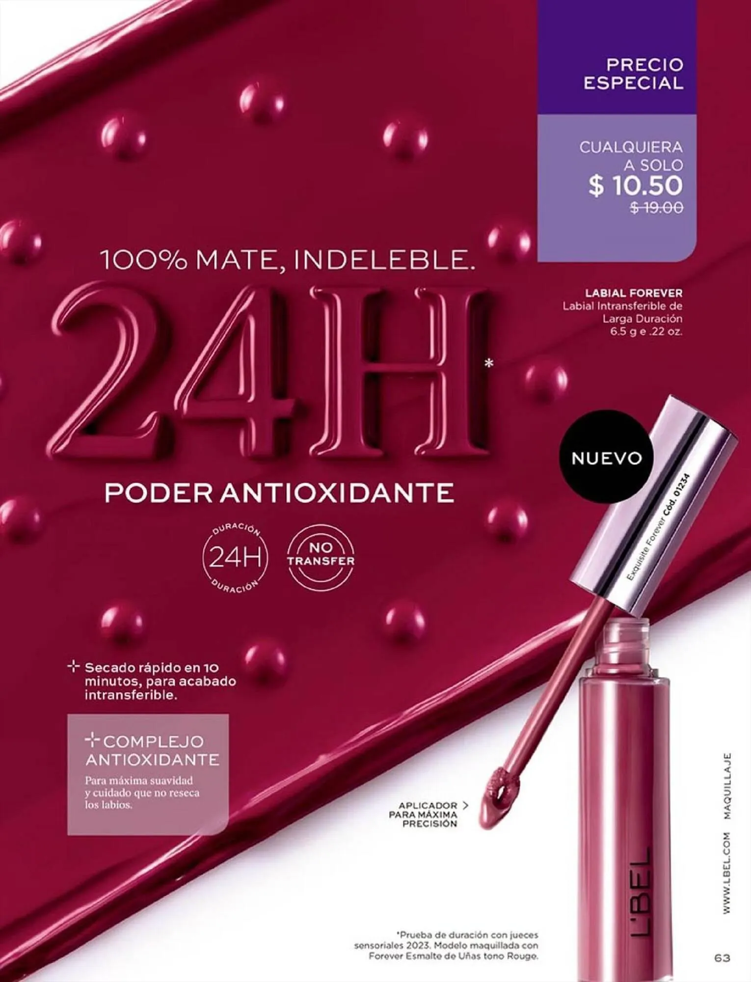 Catalogo de Catálogo L'bel 13 de septiembre al 3 de octubre 2023 - Pag 63