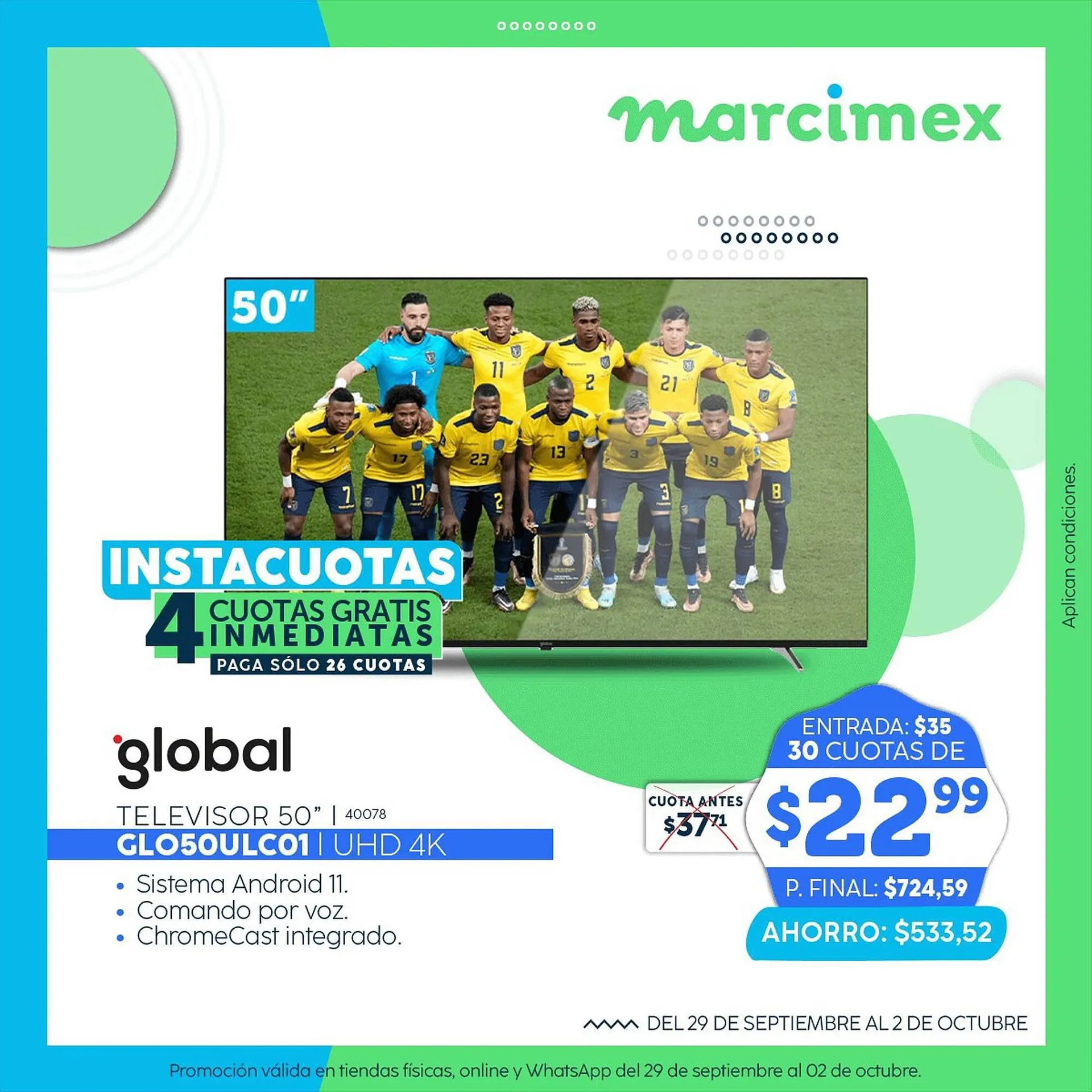 Catalogo de Catálogo Marcimex 26 de septiembre al 2 de octubre 2023 - Pag 2