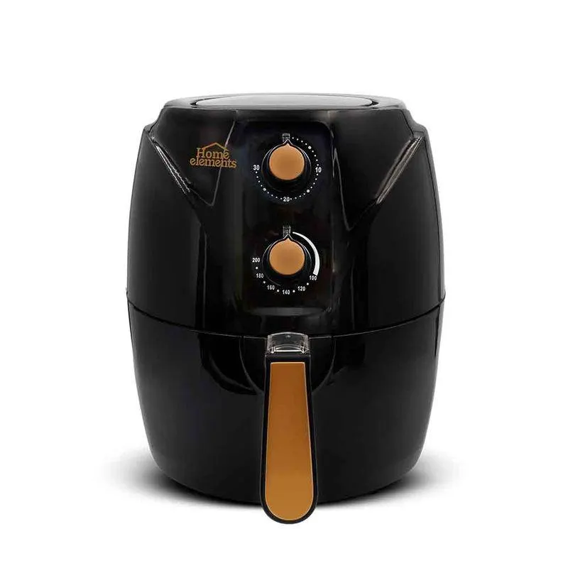 Home Elements - Air Fryer sin aceite HEAF536C | Negro