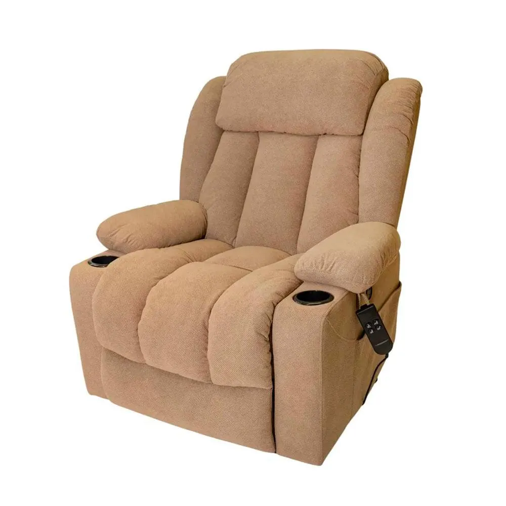 Reclinable 1P Masajeador Thomas | Taupe
