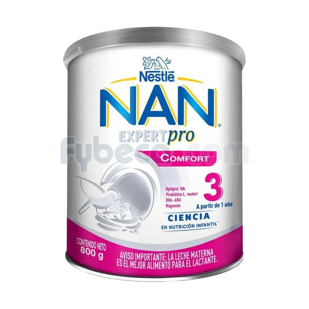Fórmula Infantil Comfort 3 800 G Tarro Unidad