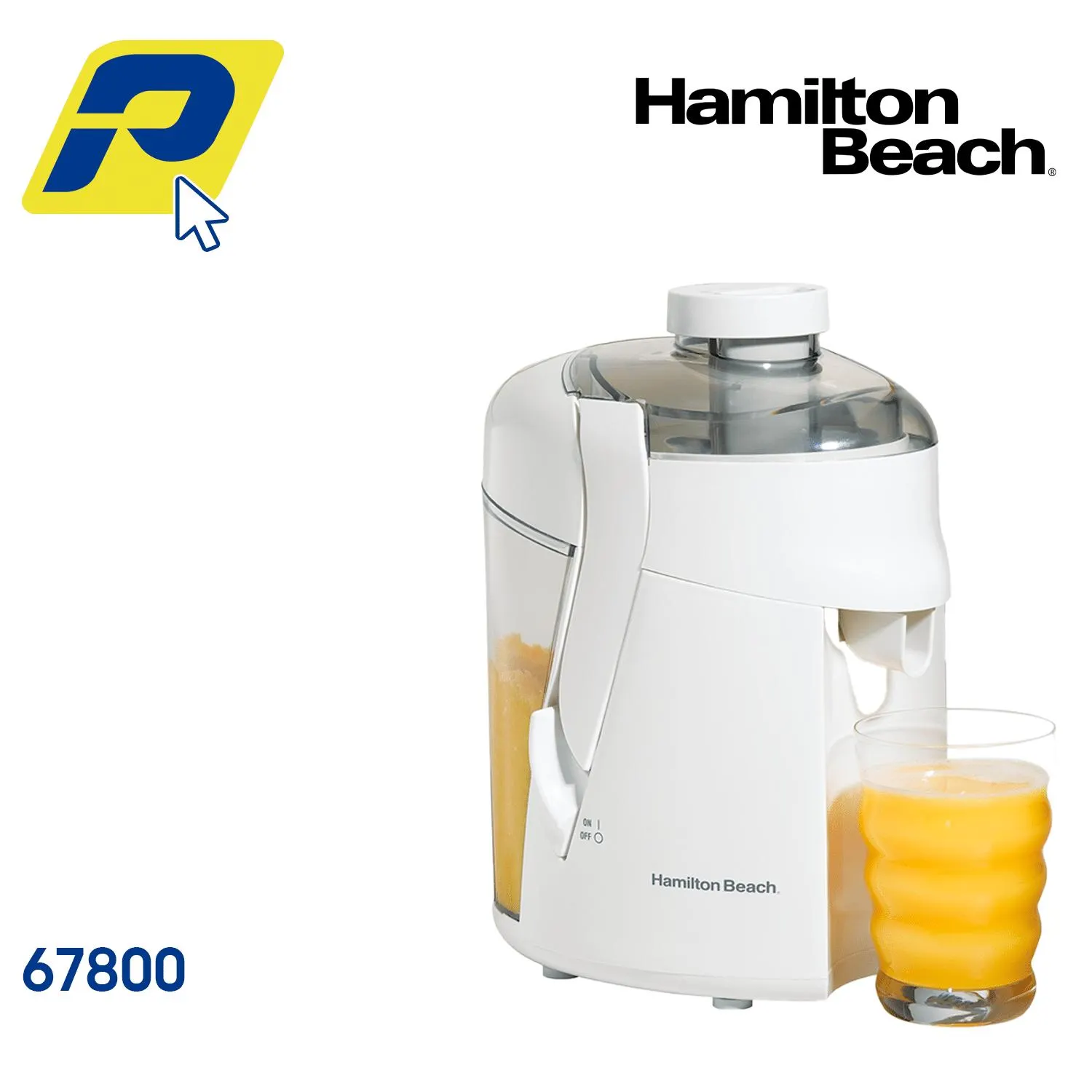 Extractor De Jugo Hamilton Beach // Blanco 67800
