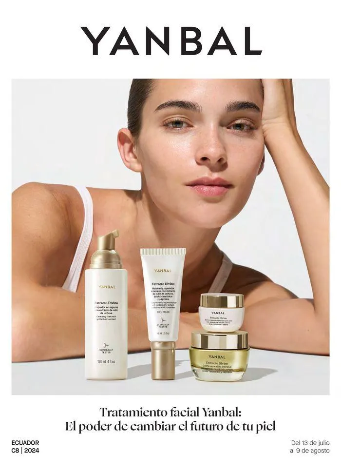 Catalogo de Tratamiento facial Yanbal 16 de julio al 9 de agosto 2024 - Pag 1
