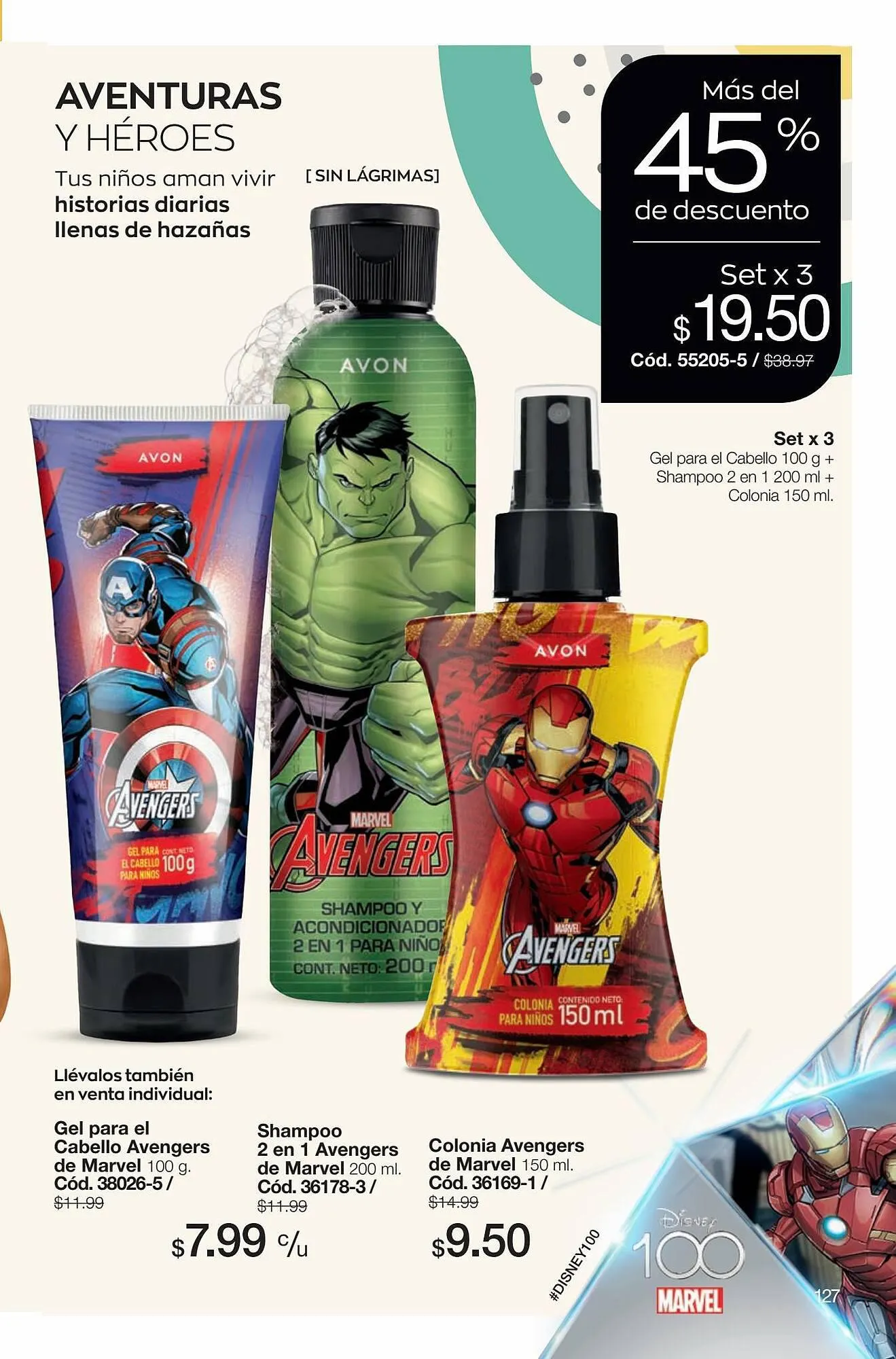 Catalogo de Catálogo AVON 18 de septiembre al 9 de octubre 2023 - Pag 127
