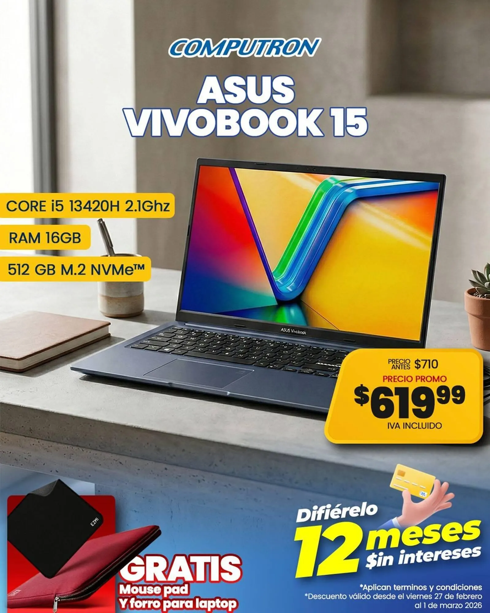 Catalogo de Catálogo Computron 27 de febrero al 1 de marzo 2026 - Pag 1