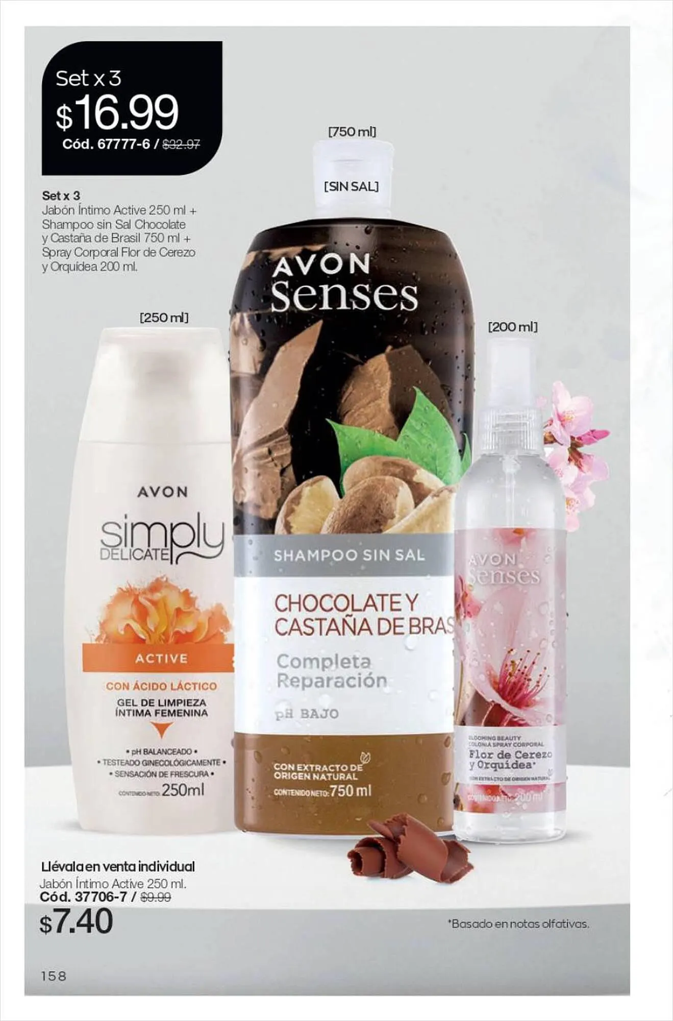 Catalogo de Catálogo AVON 31 de agosto al 30 de septiembre 2023 - Pag 158