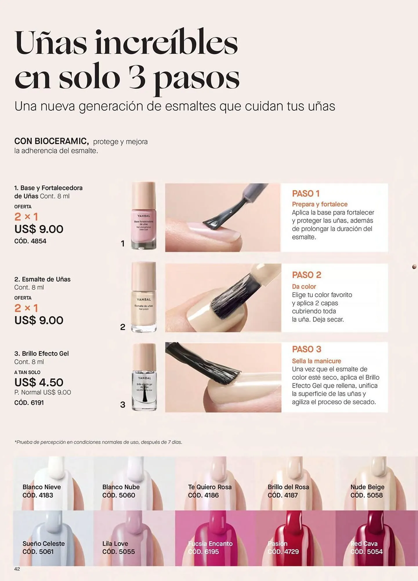 Catalogo de Catálogo Yanbal 3 de marzo al 31 de marzo 2025 - Pag 44