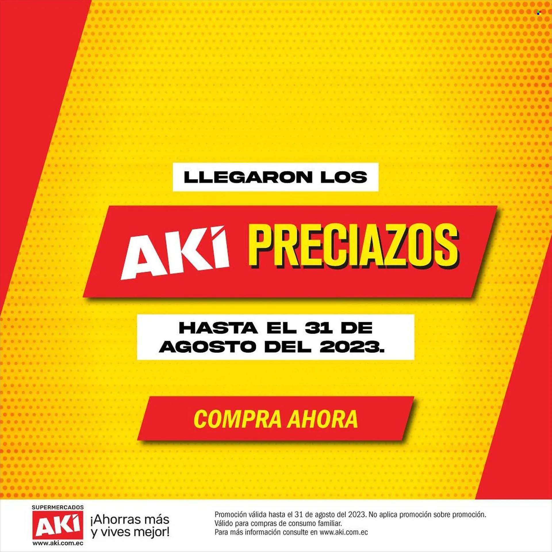 Catalogo de Catálogo Akí 24 de agosto al 31 de agosto 2023 - Pag 1