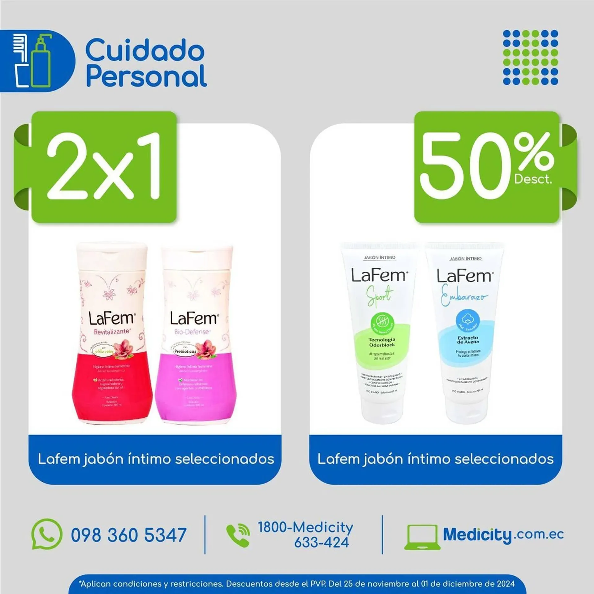 Catalogo de Catálogo Farmacias Medicity 27 de noviembre al 1 de diciembre 2024 - Pag 7