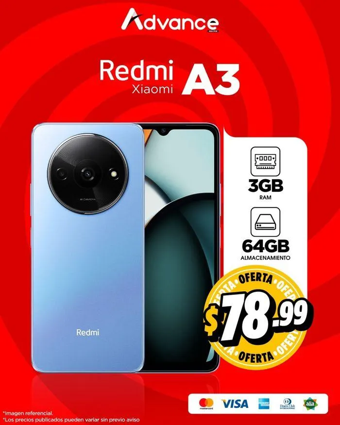 Catalogo de Redmi A3 26 de agosto al 28 de agosto 2024 - Pag 1