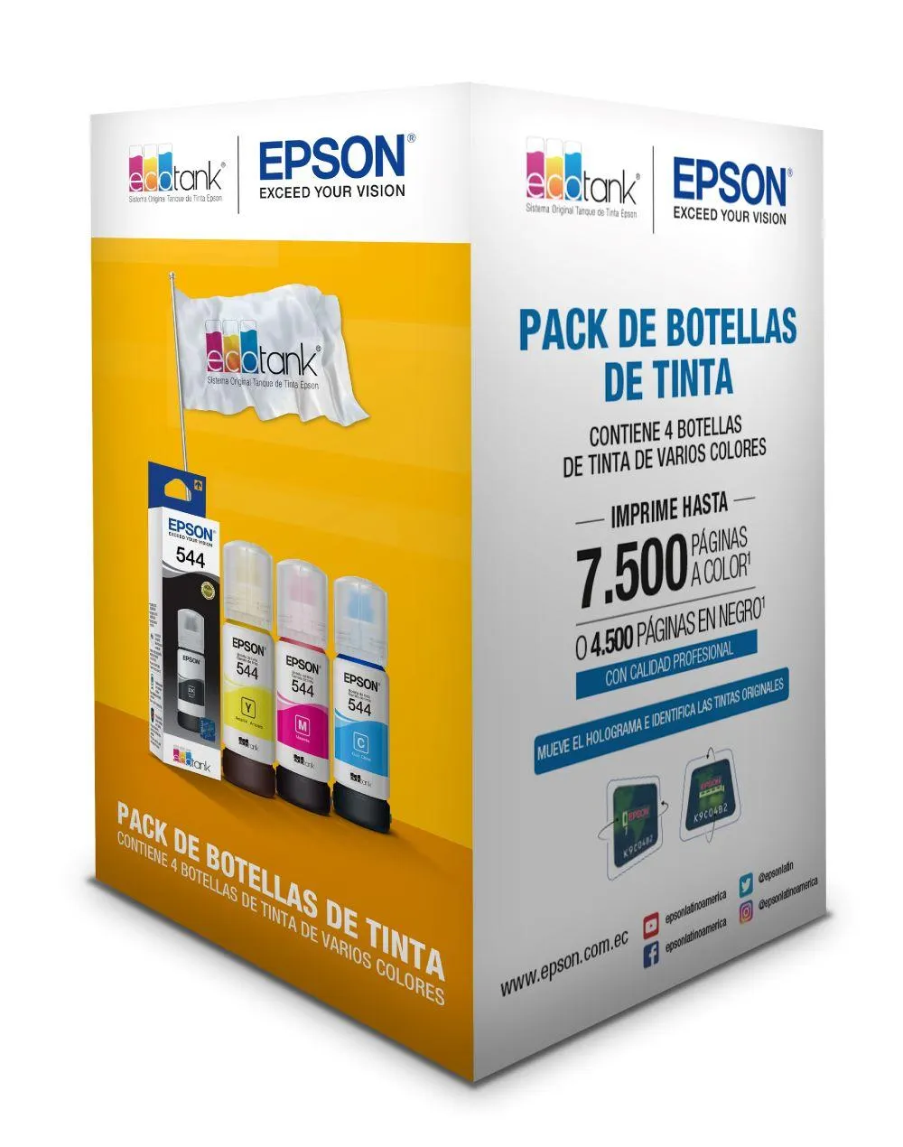 Pack de tintas Epson serie 544