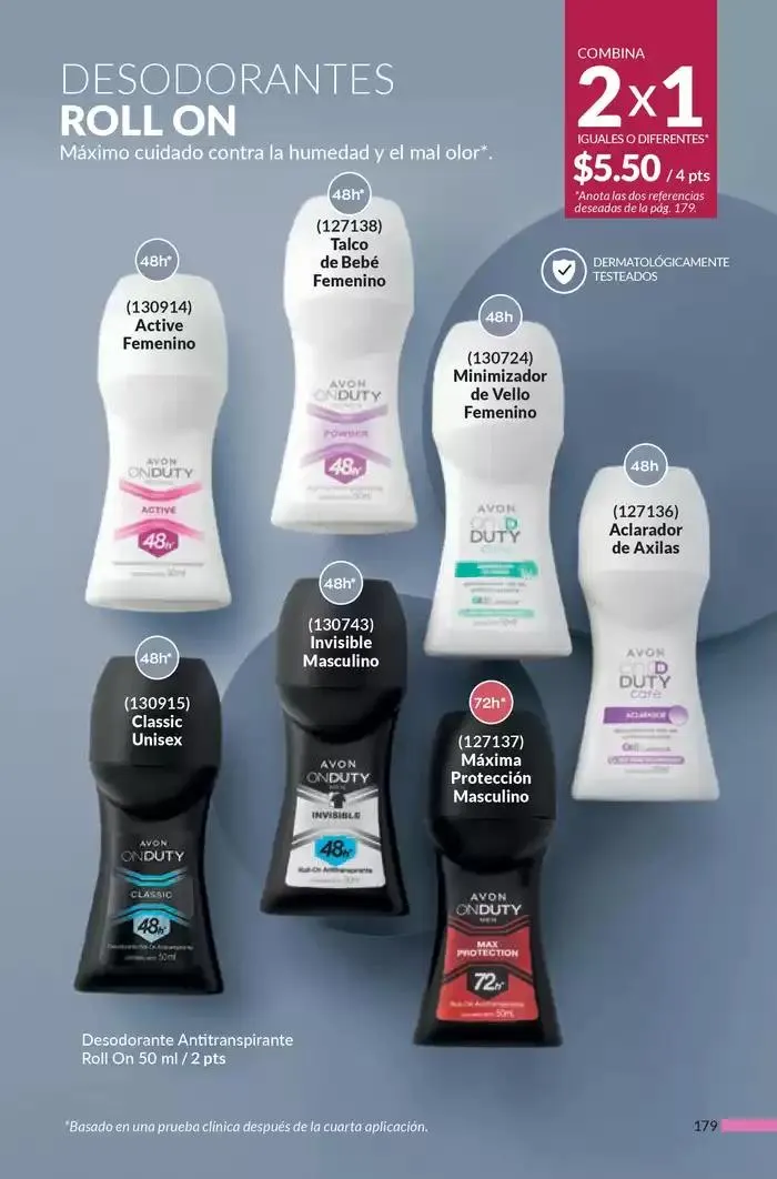 Catalogo de Refrescante Hidración y Beneficios C/15 25 de septiembre al 17 de octubre 2024 - Pag 179