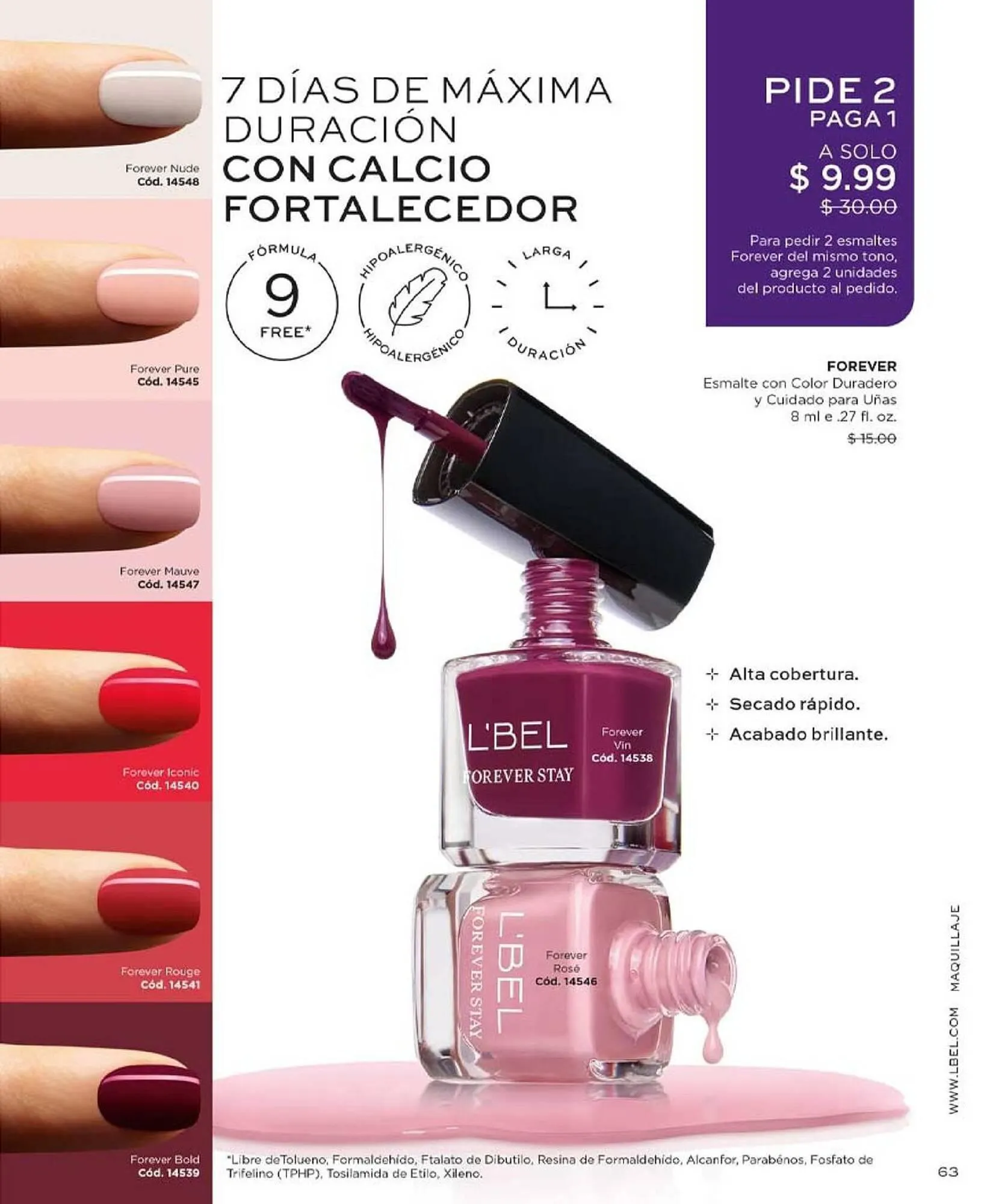 Catalogo de Catálogo L'bel 26 de febrero al 15 de abril 2024 - Pag 59