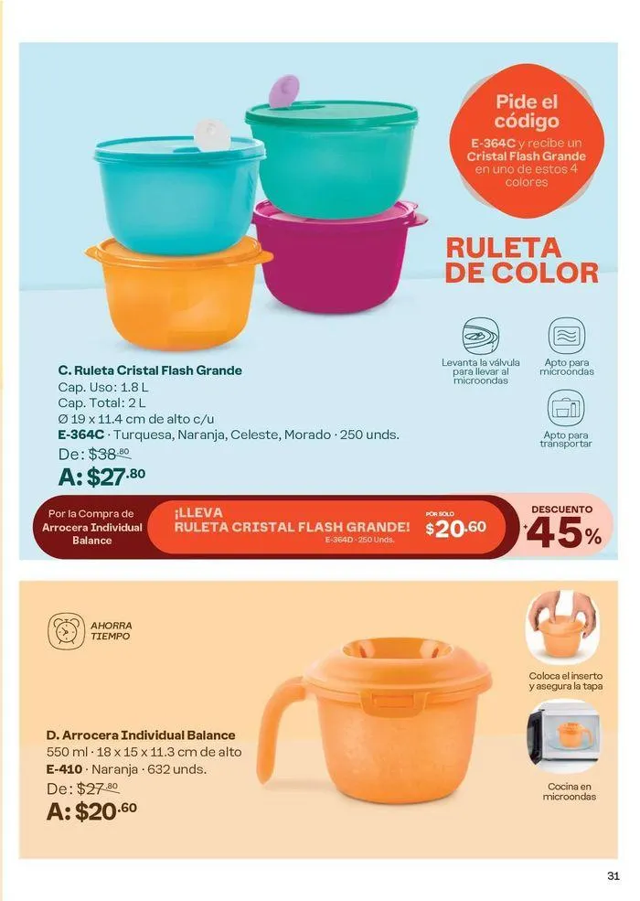 Catalogo de Ofertas Tupperware! 15 de junio al 12 de julio 2024 - Pag 24