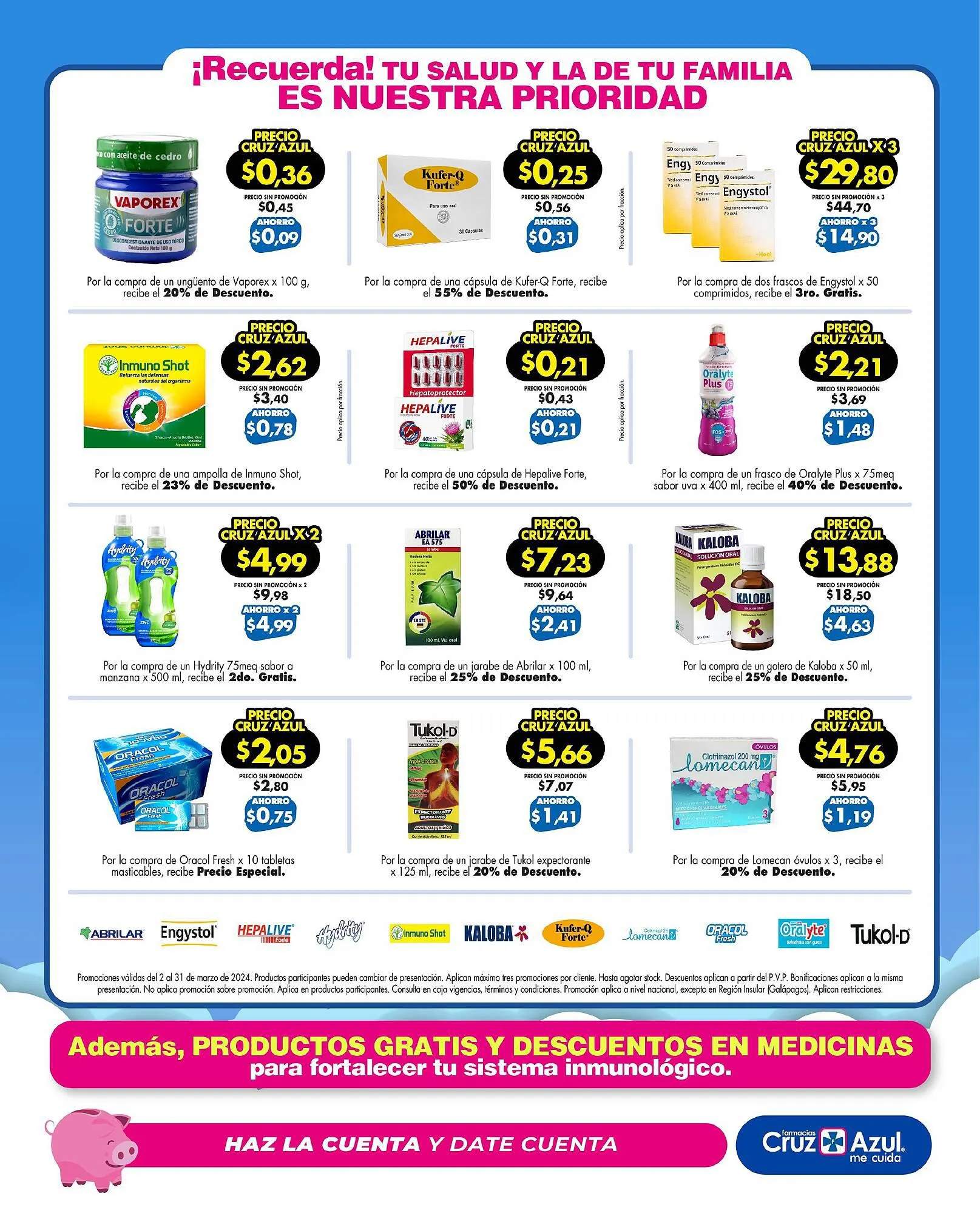 Catalogo de Catálogo Farmacias Cruz Azul 1 de marzo al 31 de marzo 2024 - Pag 17