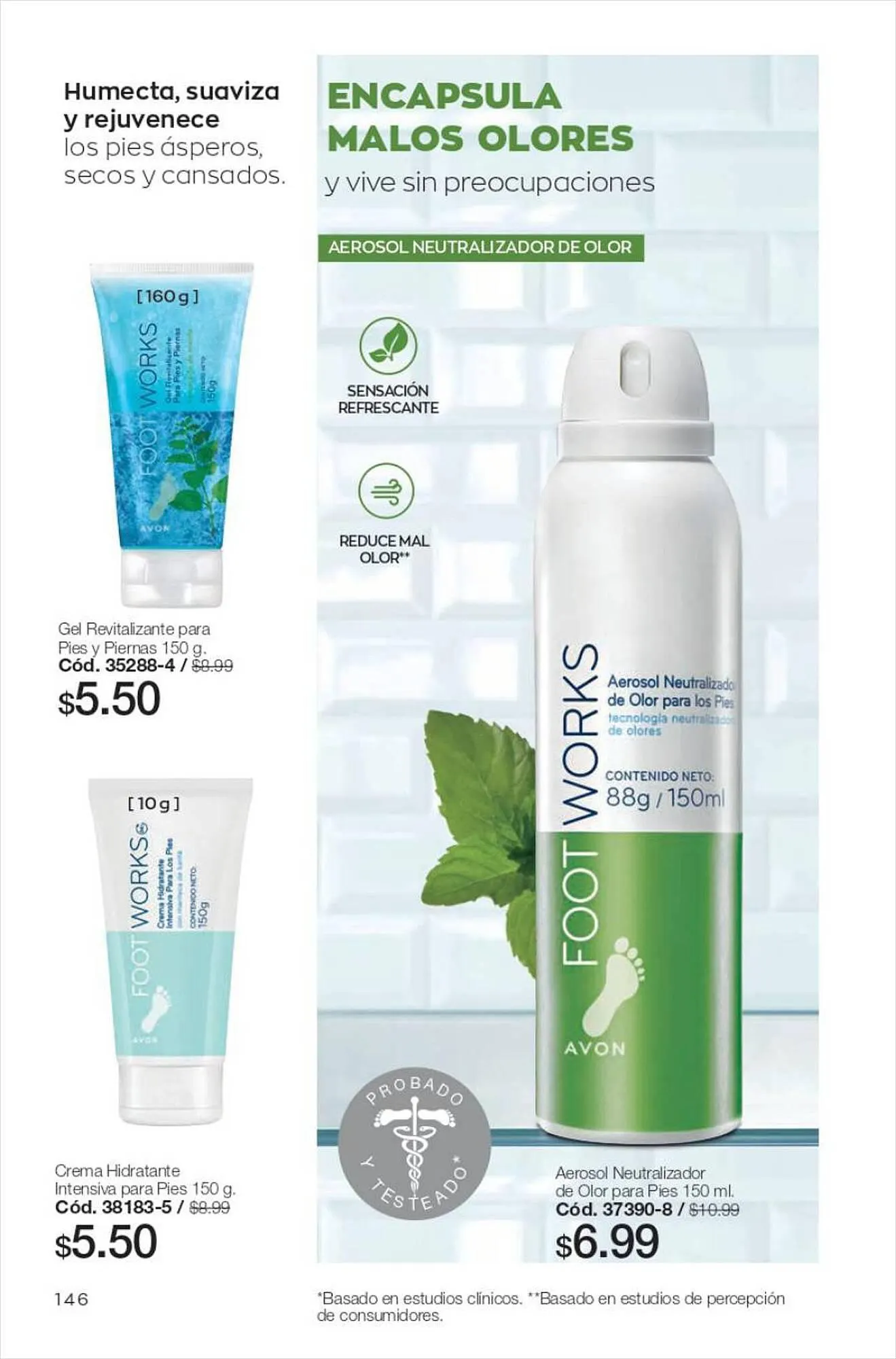 Catalogo de Catálogo AVON 31 de agosto al 30 de septiembre 2023 - Pag 146