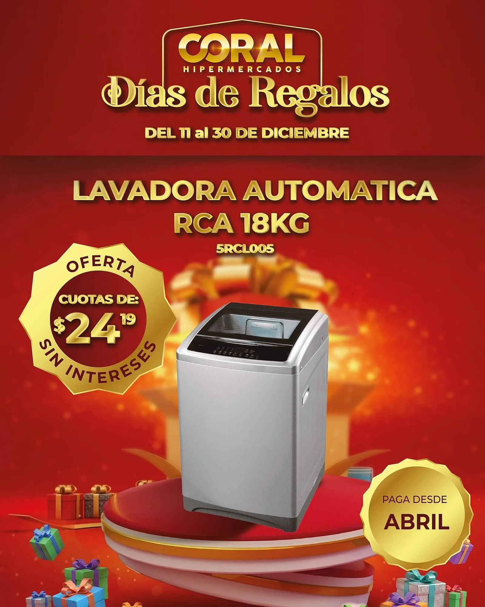 Catalogo de Catálogo Coral Hipermercados 11 de diciembre al 30 de diciembre 2025 - Pag 1