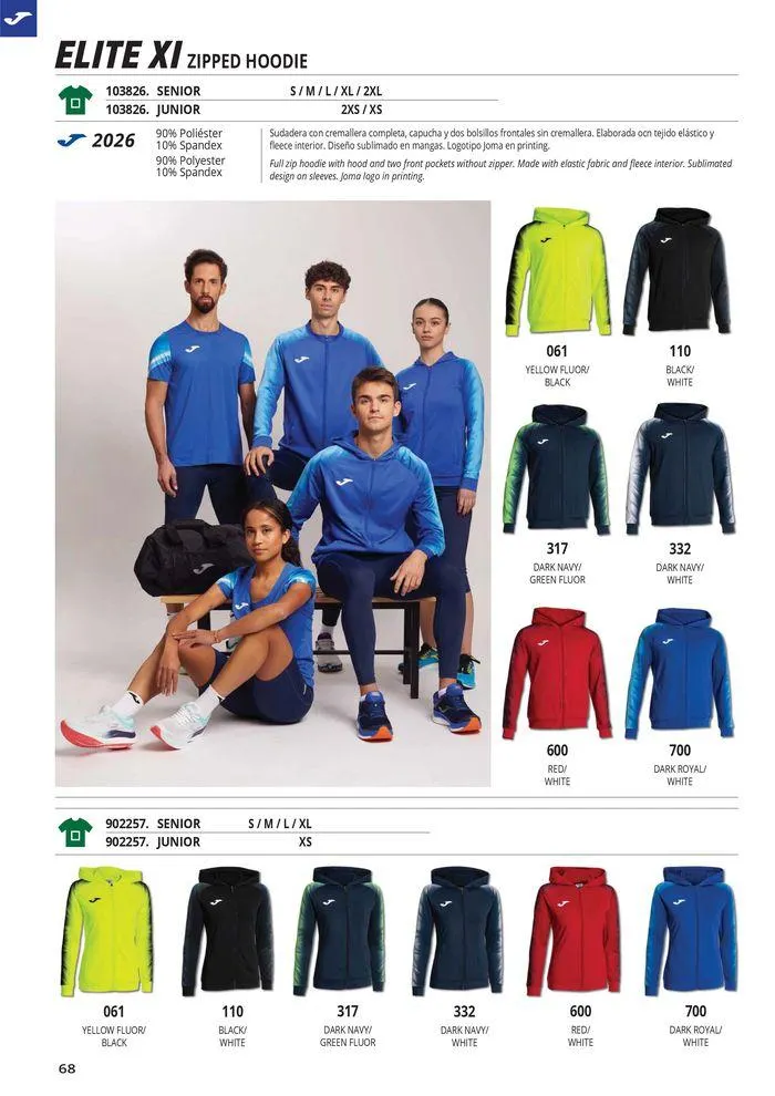 Catalogo de Teamwear Collection 2024  8 de mayo al 31 de diciembre 2024 - Pag 68