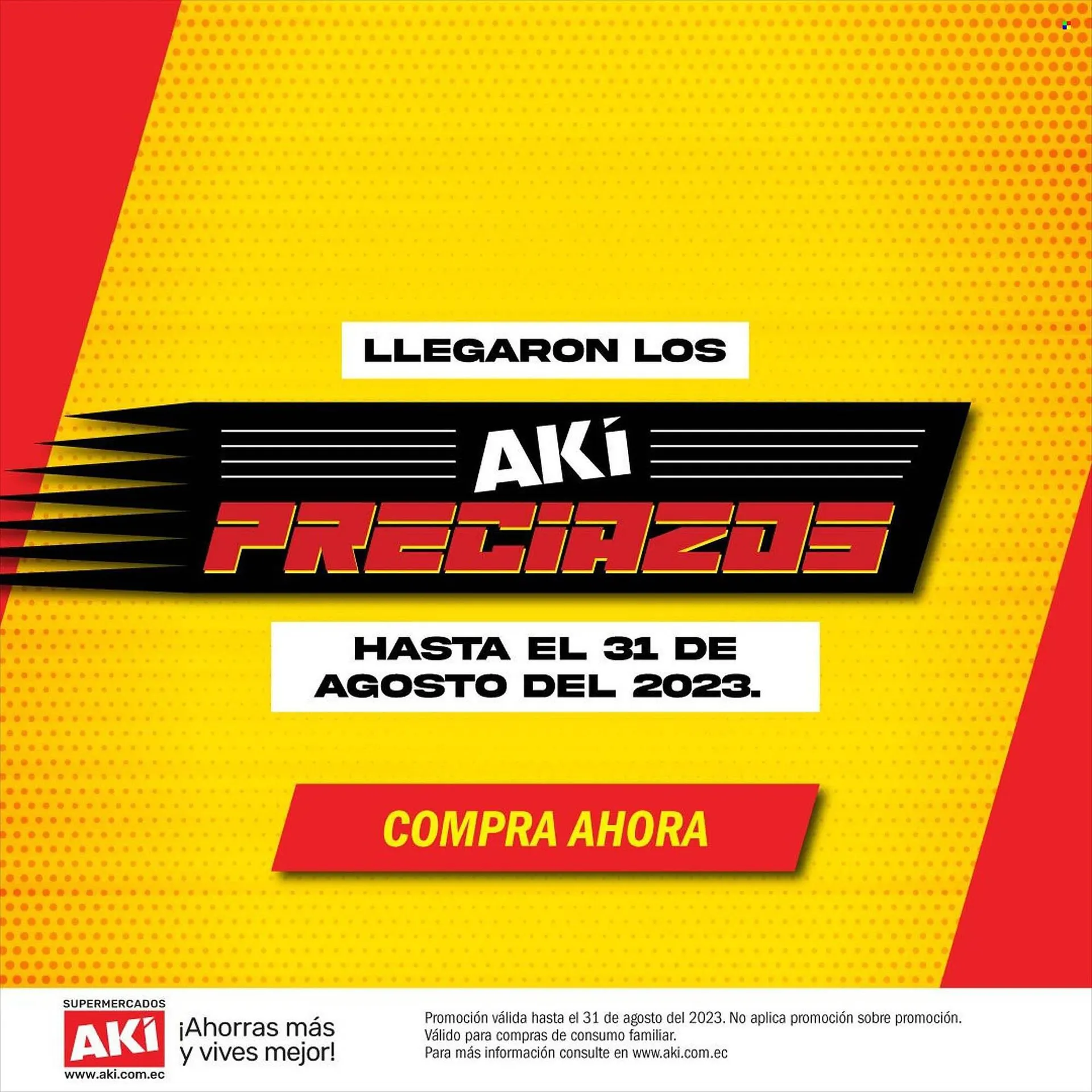 Catalogo de Catálogo Akí 18 de agosto al 31 de agosto 2023 - Pag 1