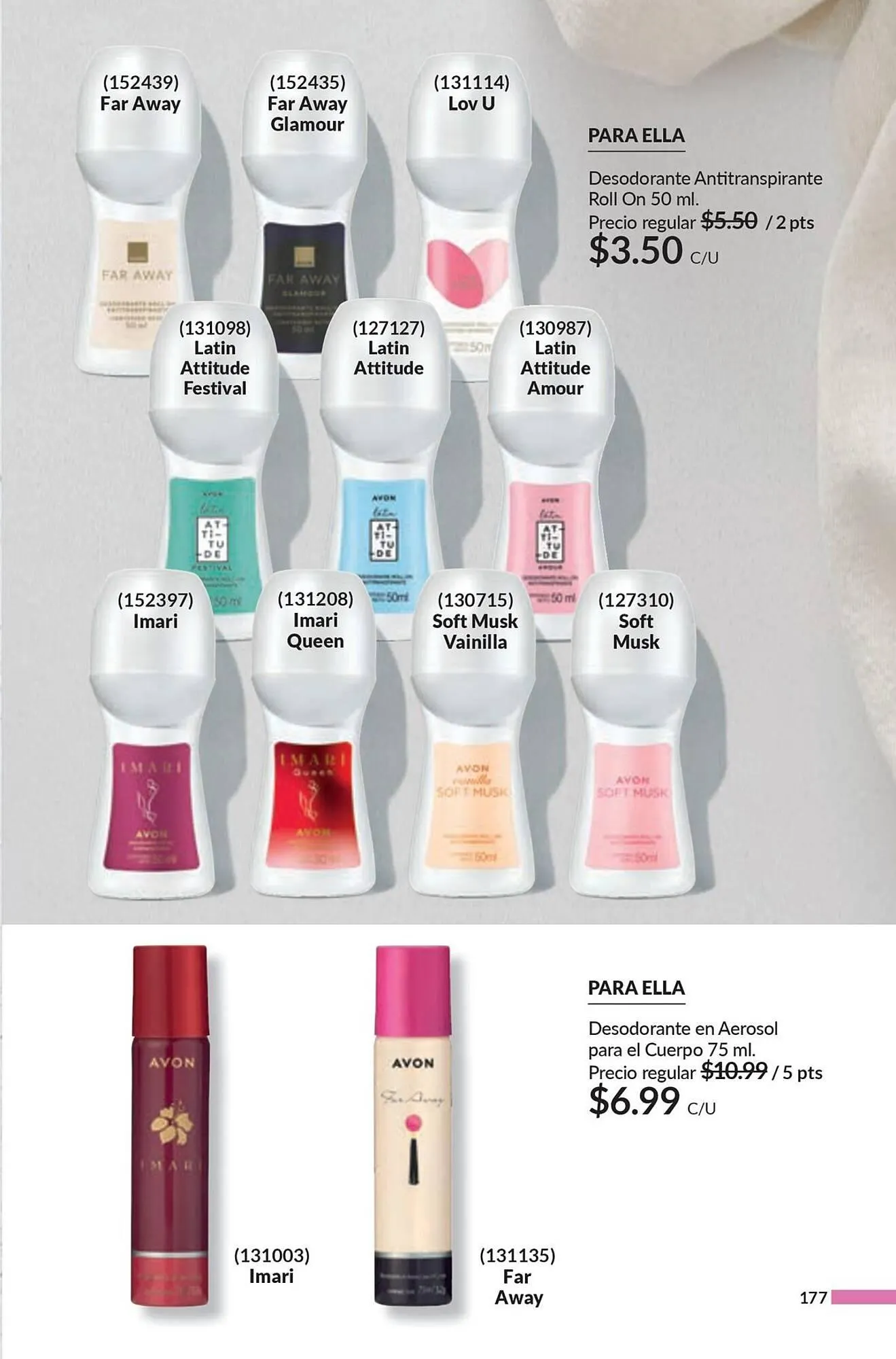 Catalogo de Catálogo AVON 20 de diciembre al 8 de febrero 2025 - Pag 177