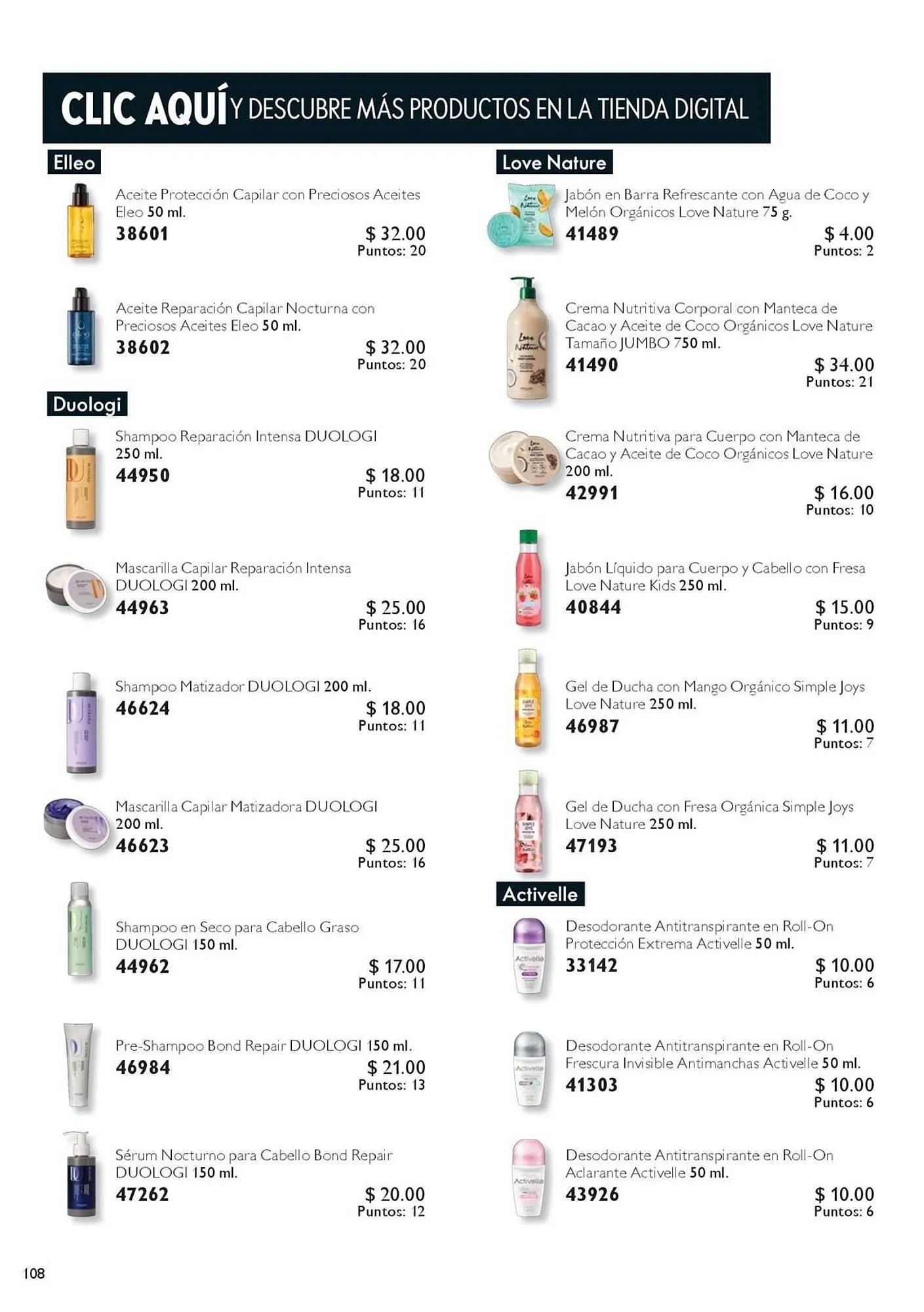 Catalogo de Catálogo Oriflame 24 de enero al 13 de febrero 2026 - Pag 108