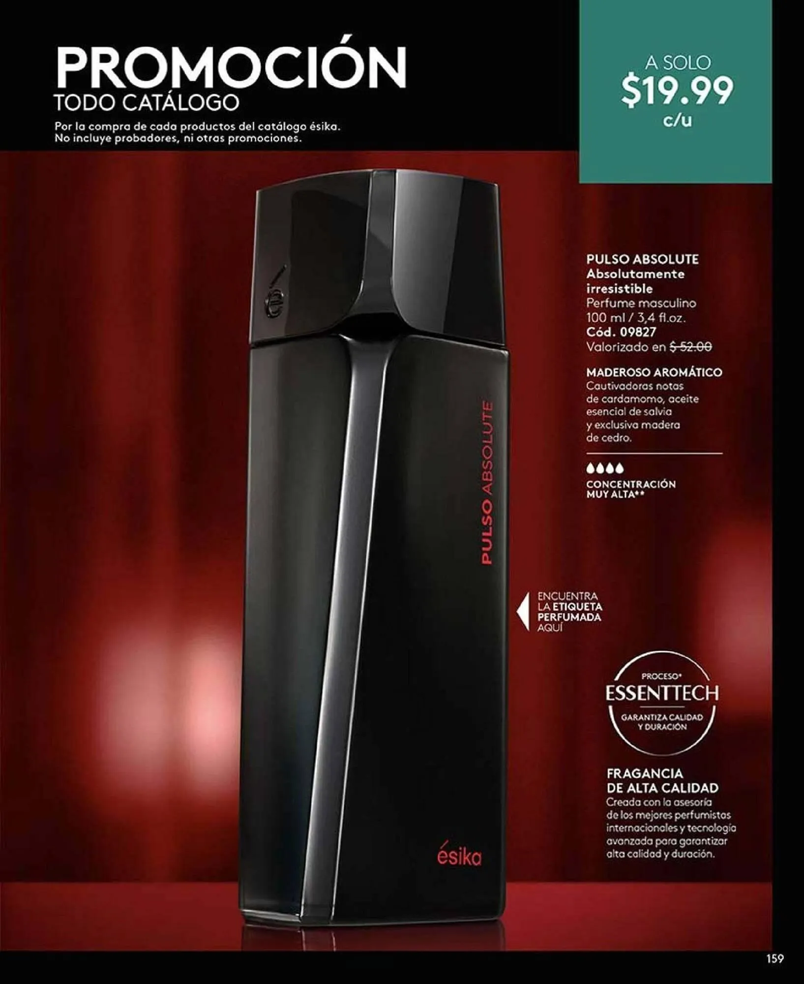 Catalogo de Catálogo Ésika 1 de enero al 31 de enero 2026 - Pag 159