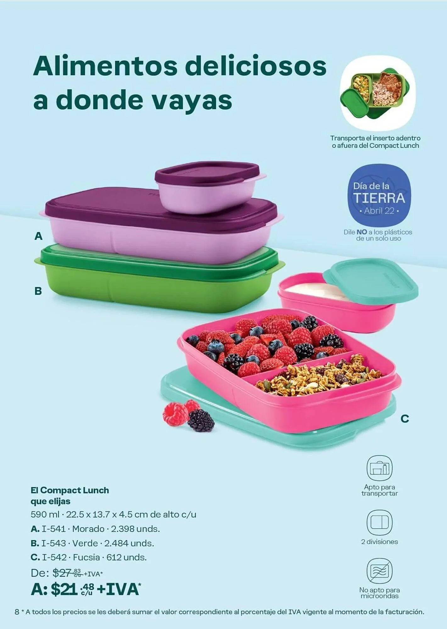 Catalogo de Catálogo Tupperware 27 de marzo al 19 de abril 2024 - Pag 54