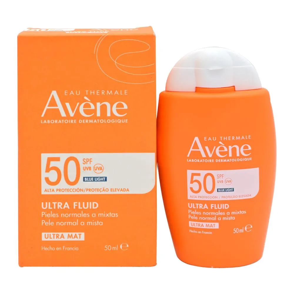 Avene Protector Solar Mat Perf 50+Flui 50 ml