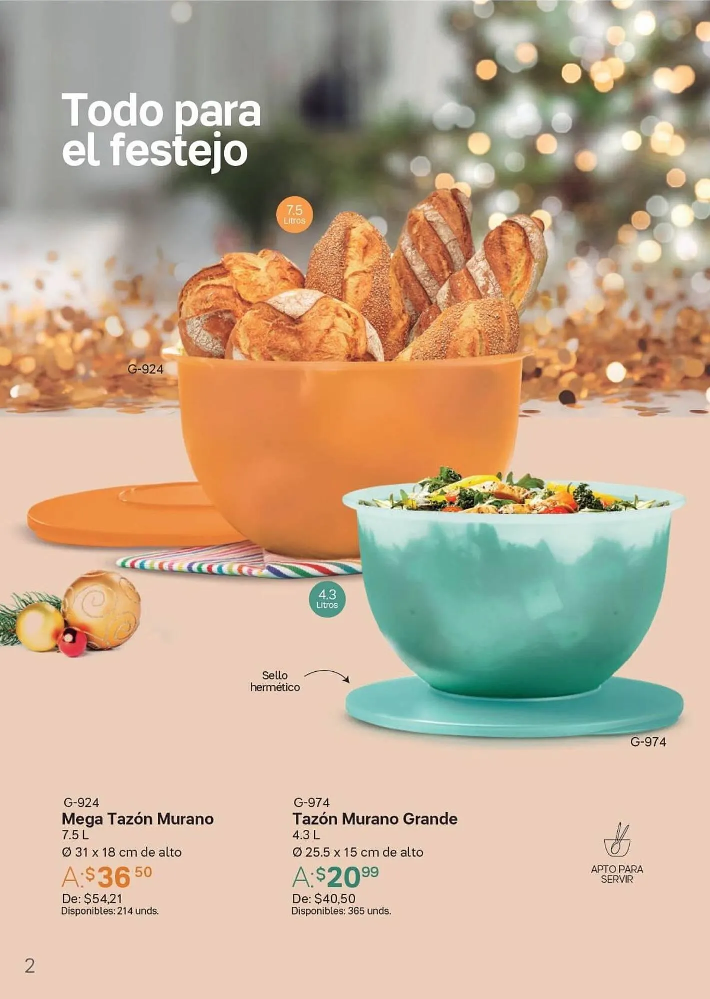 Catalogo de Catálogo Tupperware 24 de noviembre al 31 de diciembre 2023 - Pag 12