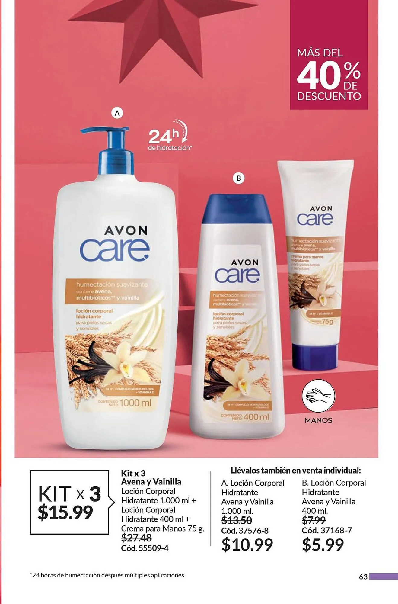 Catalogo de Catálogo AVON 22 de noviembre al 23 de diciembre 2023 - Pag 63