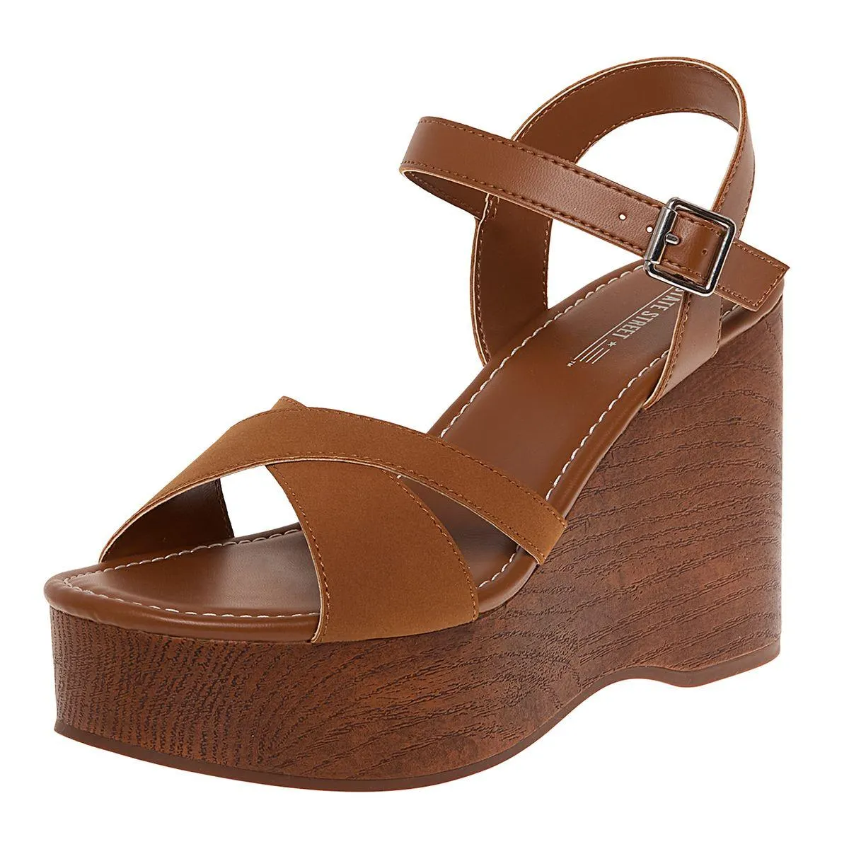 Sandalias Rusie con taco tipo cuña para mujer