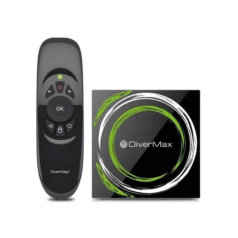 TVBOX Android para Entretenimiento - DIVERMAX - SPEEDBOX FUSION