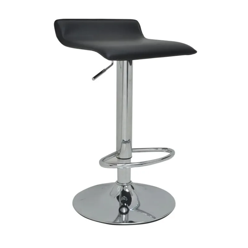 Silla para Bar de Cuerina con Soporte para Pie