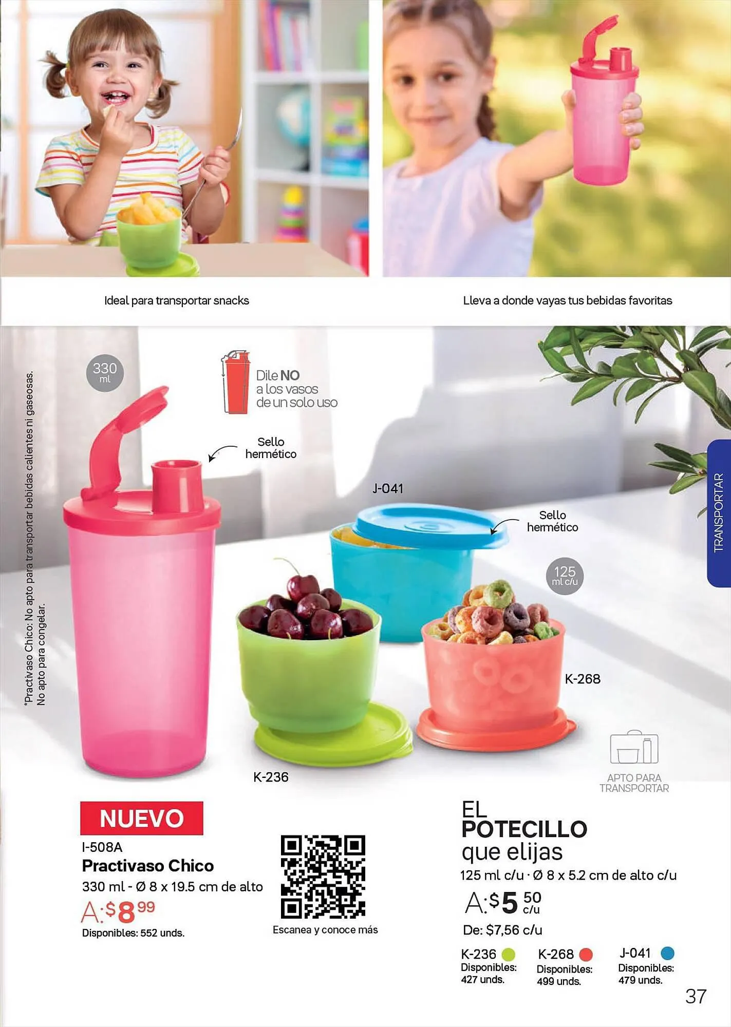 Catalogo de Catálogo Tupperware 28 de septiembre al 11 de octubre 2023 - Pag 37